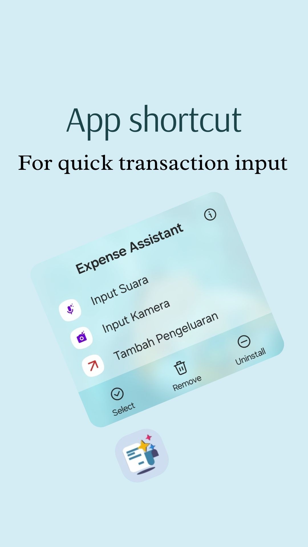 App shortcuts